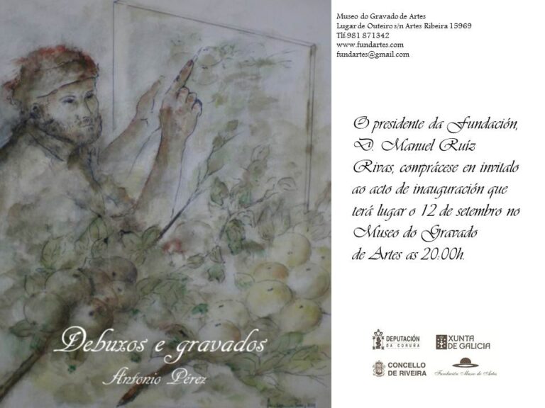 Debuxos e gravados de Antonio Pérez